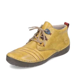 Rieker Women'S Lace-Up Shoes Exotic Yellow