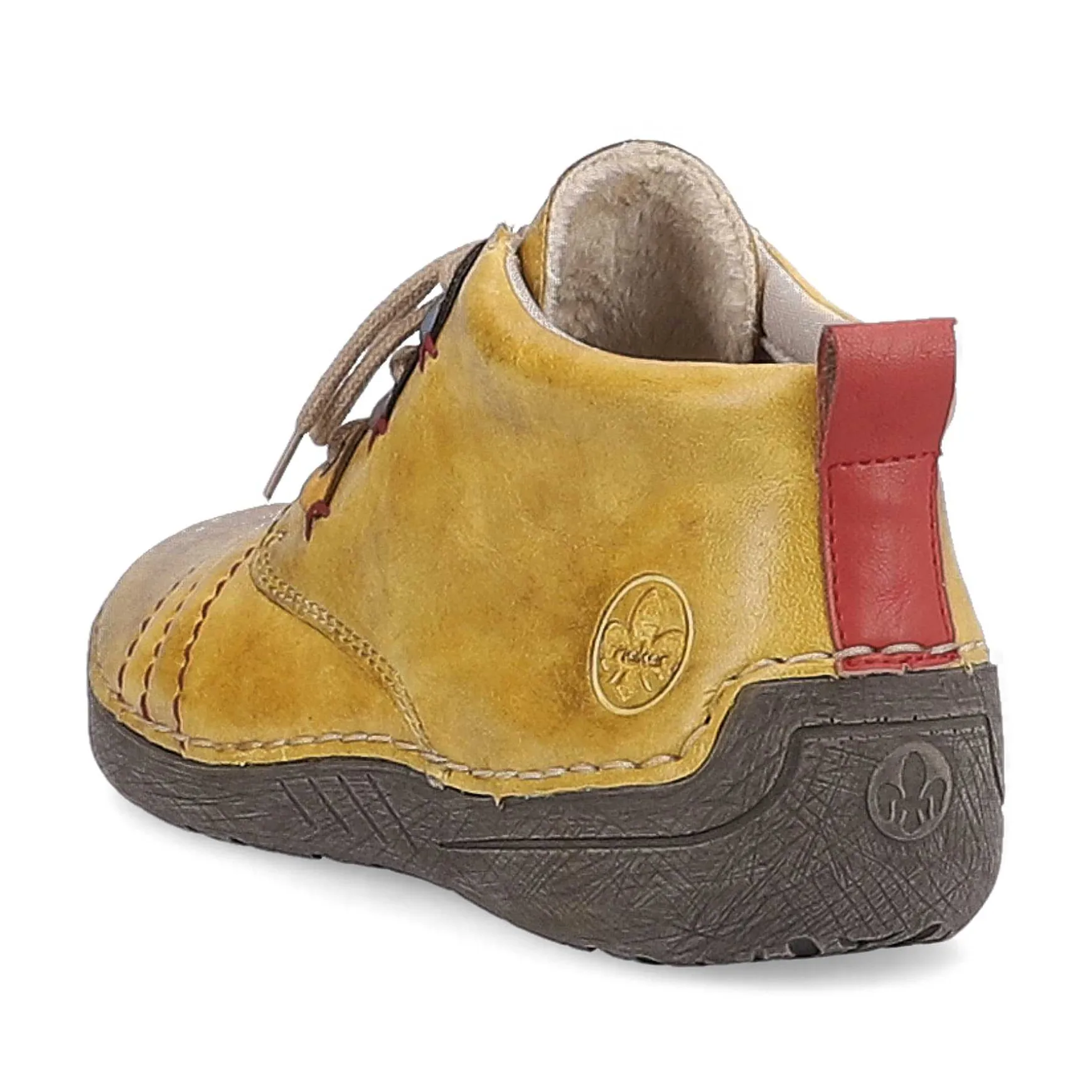 Rieker Women'S Lace-Up Shoes Exotic Yellow
