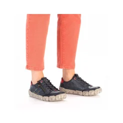 Rieker Women'S Lace-Up Shoes, Slate Blue