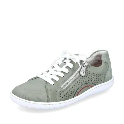 Rieker Women'S Lace-Up Shoes Mint Green