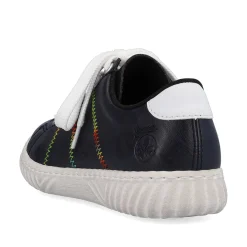 Rieker Women'S Lace-Up Shoes Navy Blue