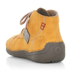 Rieker Women'S Lace-Up Shoes Honey Yellow