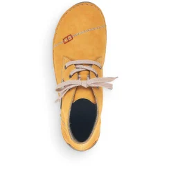 Rieker Women'S Lace-Up Shoes Honey Yellow