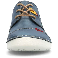 Rieker Women'S Lace-Up Shoes, Slate Blue