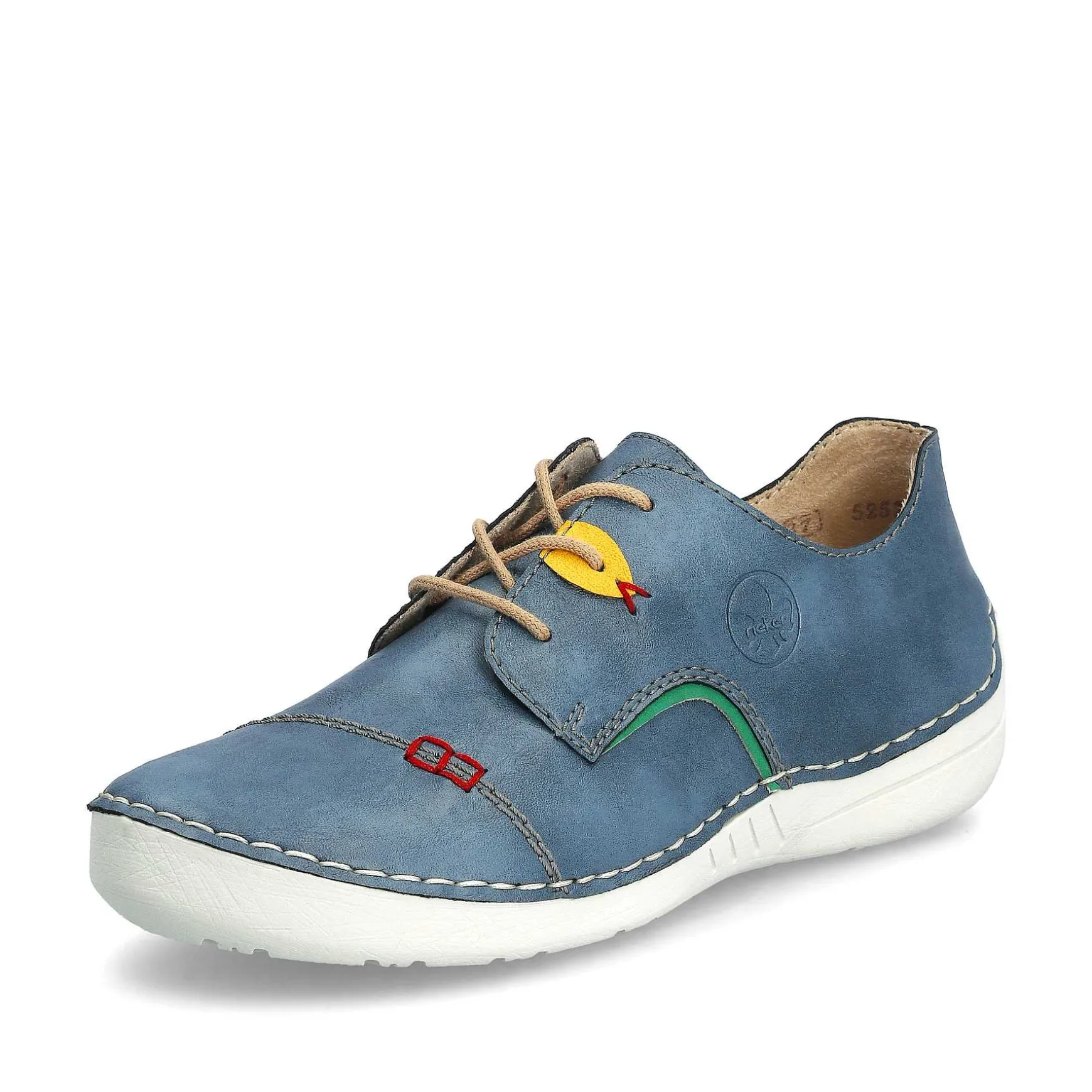 Rieker Women'S Lace-Up Shoes, Slate Blue