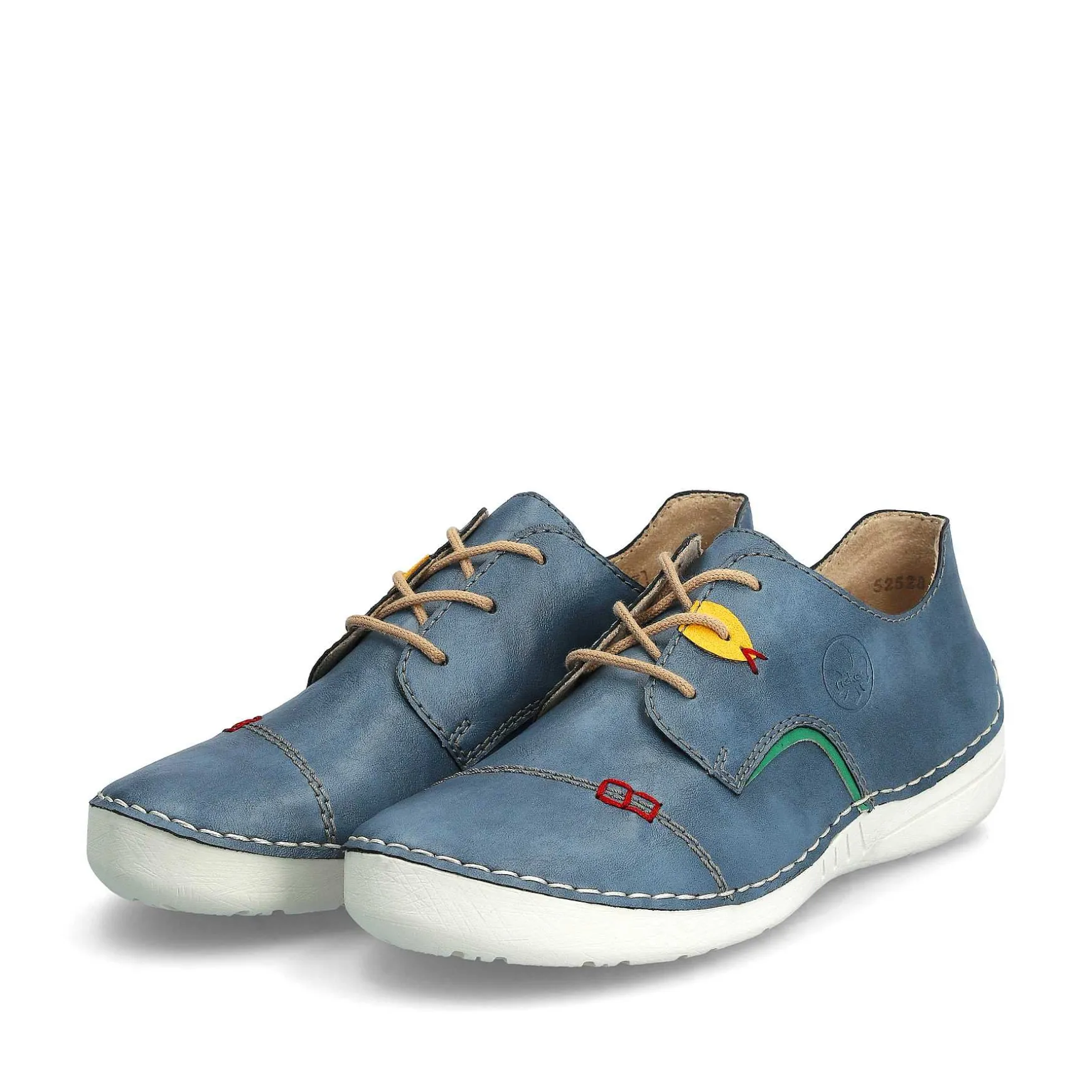 Rieker Women'S Lace-Up Shoes, Slate Blue