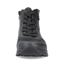 Rieker Women'S Lace-Up Shoes Deep Black