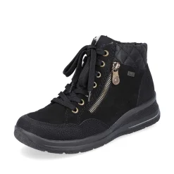 Rieker Women'S Lace-Up Shoes Deep Black