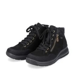 Rieker Women'S Lace-Up Shoes Deep Black