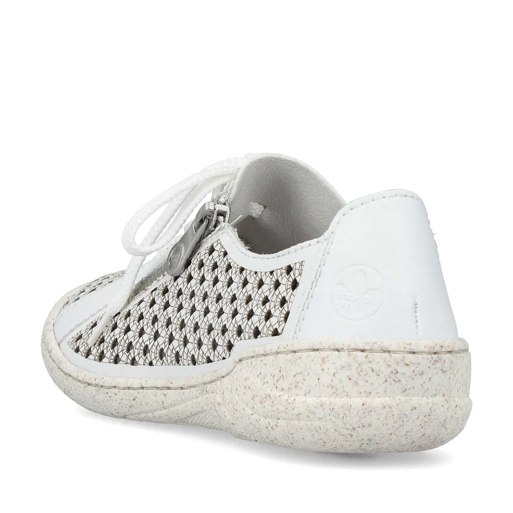 Rieker Women'S Lace-Up Shoes Pure White