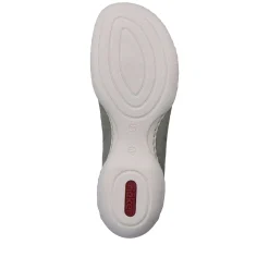 Rieker Women'S Lace-Up Shoes Green Gray