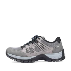 Rieker Women'S Lace-Up Shoes Steel Gray