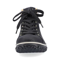 Rieker Women'S Lace-Up Shoes Deep Black