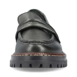 Rieker Women'S Loafers Army Green