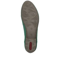 Rieker Women'S Loafers Grass Green
