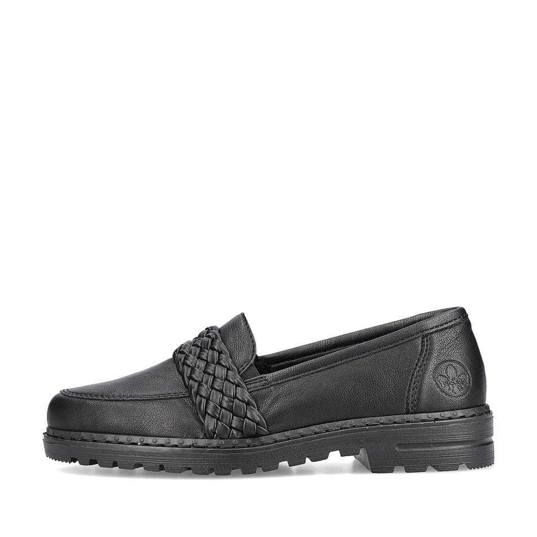 Rieker Women'S Loafers Graphite Black