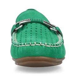 Rieker Women'S Loafers Grass Green