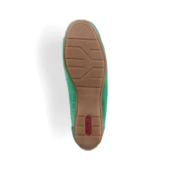 Rieker Women'S Loafers Grass Green