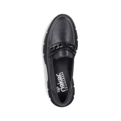 Rieker Women'S Loafers Jet Black