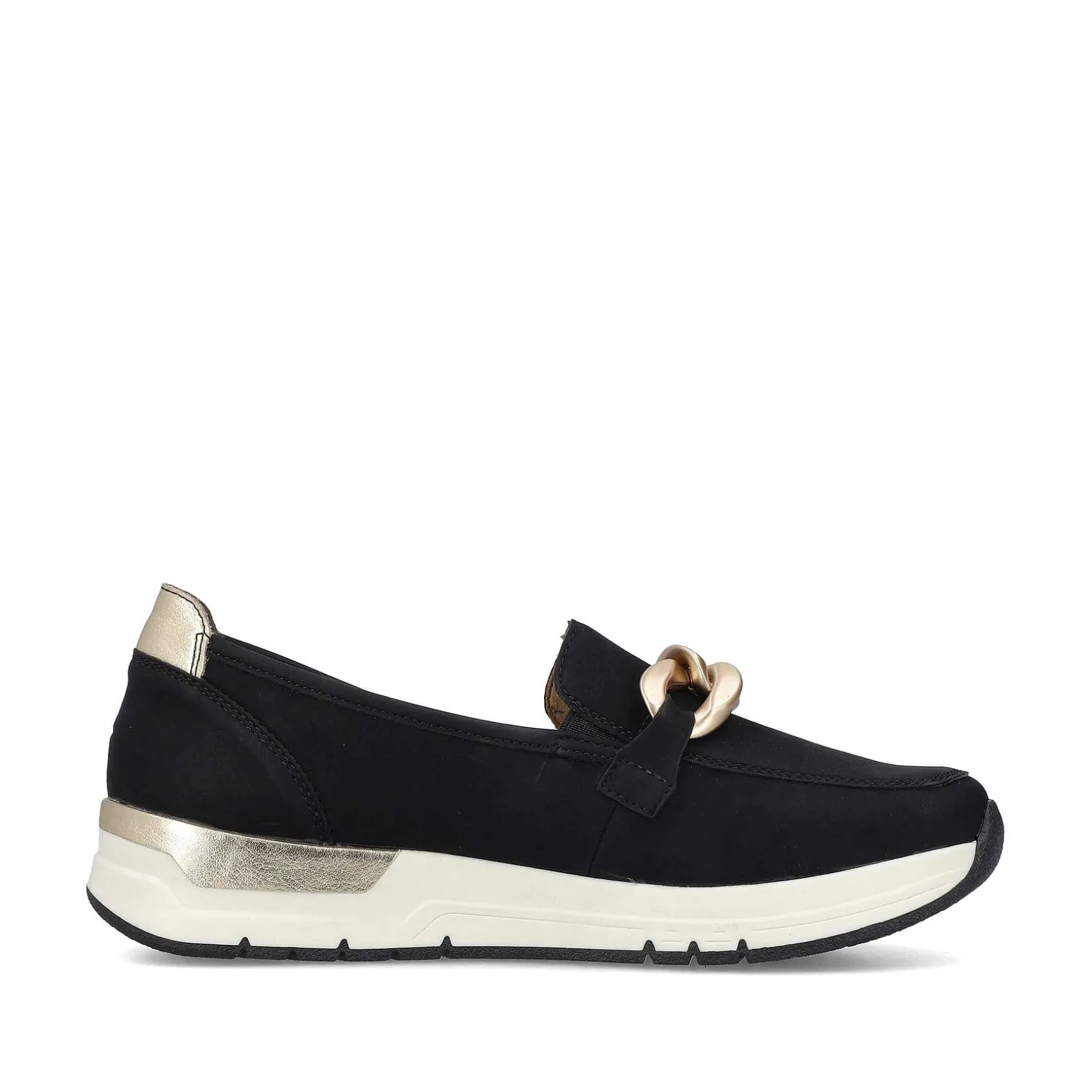 Rieker Women'S Loafers Jet Black