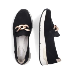 Rieker Women'S Loafers Jet Black