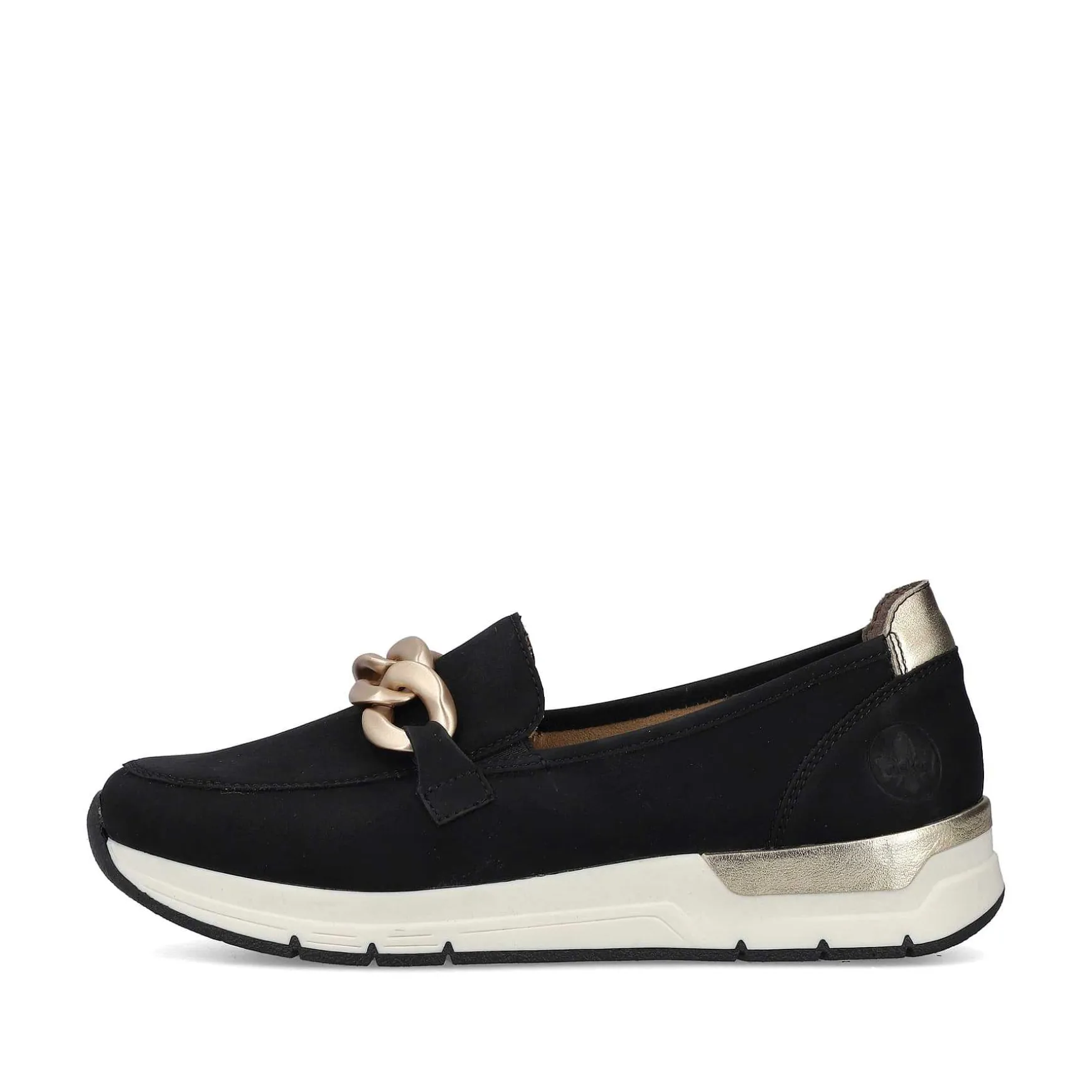 Rieker Women'S Loafers Jet Black