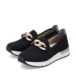 Rieker Women'S Loafers Jet Black