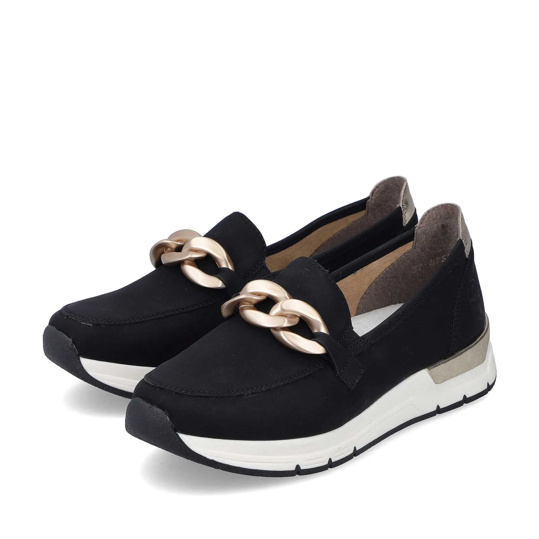 Rieker Women'S Loafers Jet Black