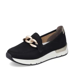 Rieker Women'S Loafers Jet Black