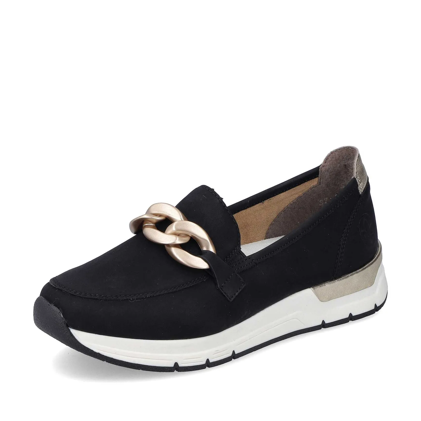 Rieker Women'S Loafers Jet Black