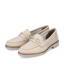 Rieker Women'S Loafers Light Beige