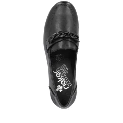 Rieker Women'S Loafers Midnight Black