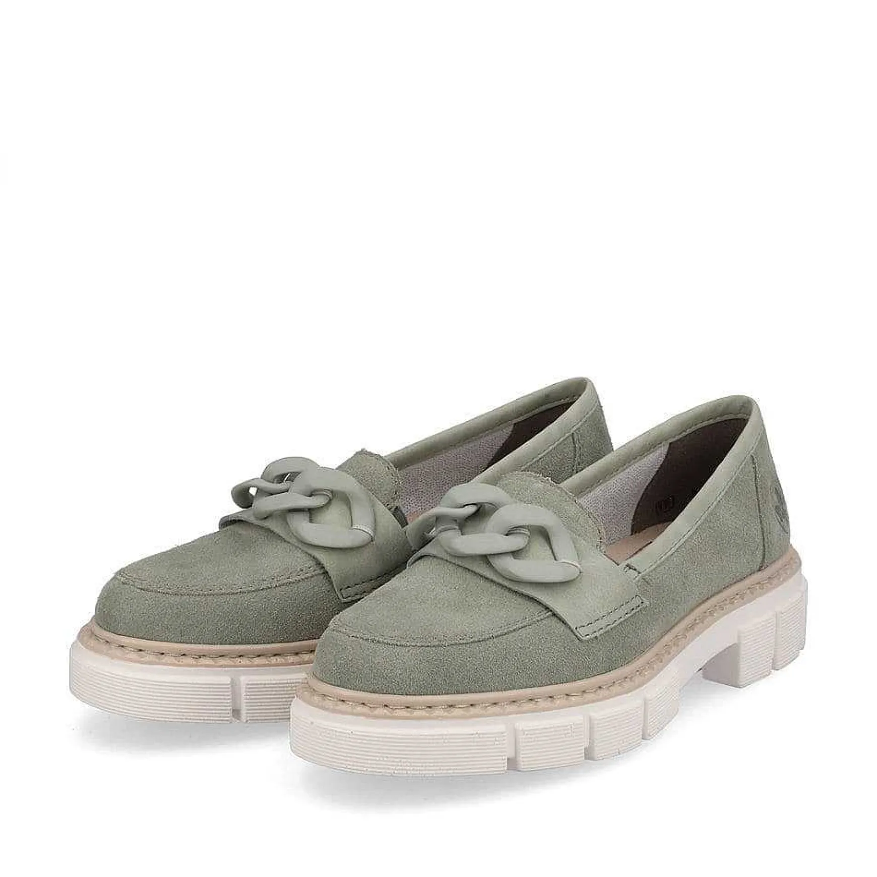 Rieker Women'S Loafers Mint Green