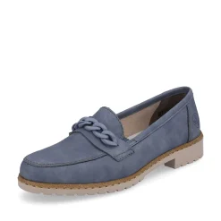 Rieker Women'S Loafers Sky Blue