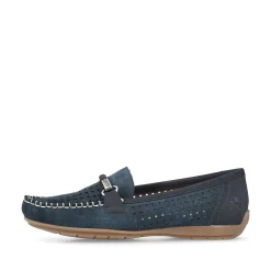 Rieker Women'S Loafers Slate Blue