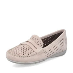 Rieker Women'S Loafers Soft Pink
