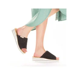 Rieker Women'S Mules Asphalt Black