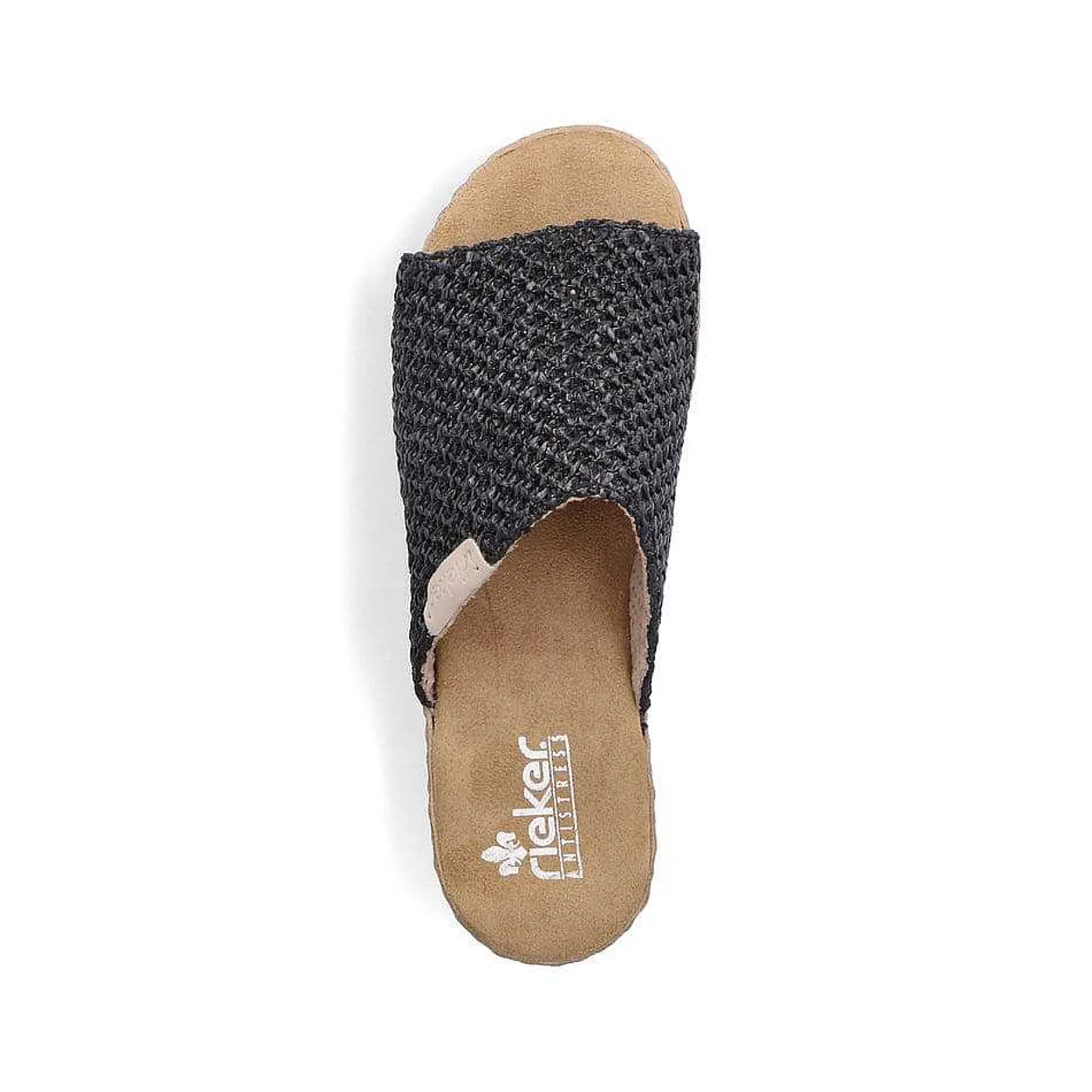 Rieker Women'S Mules Asphalt Black