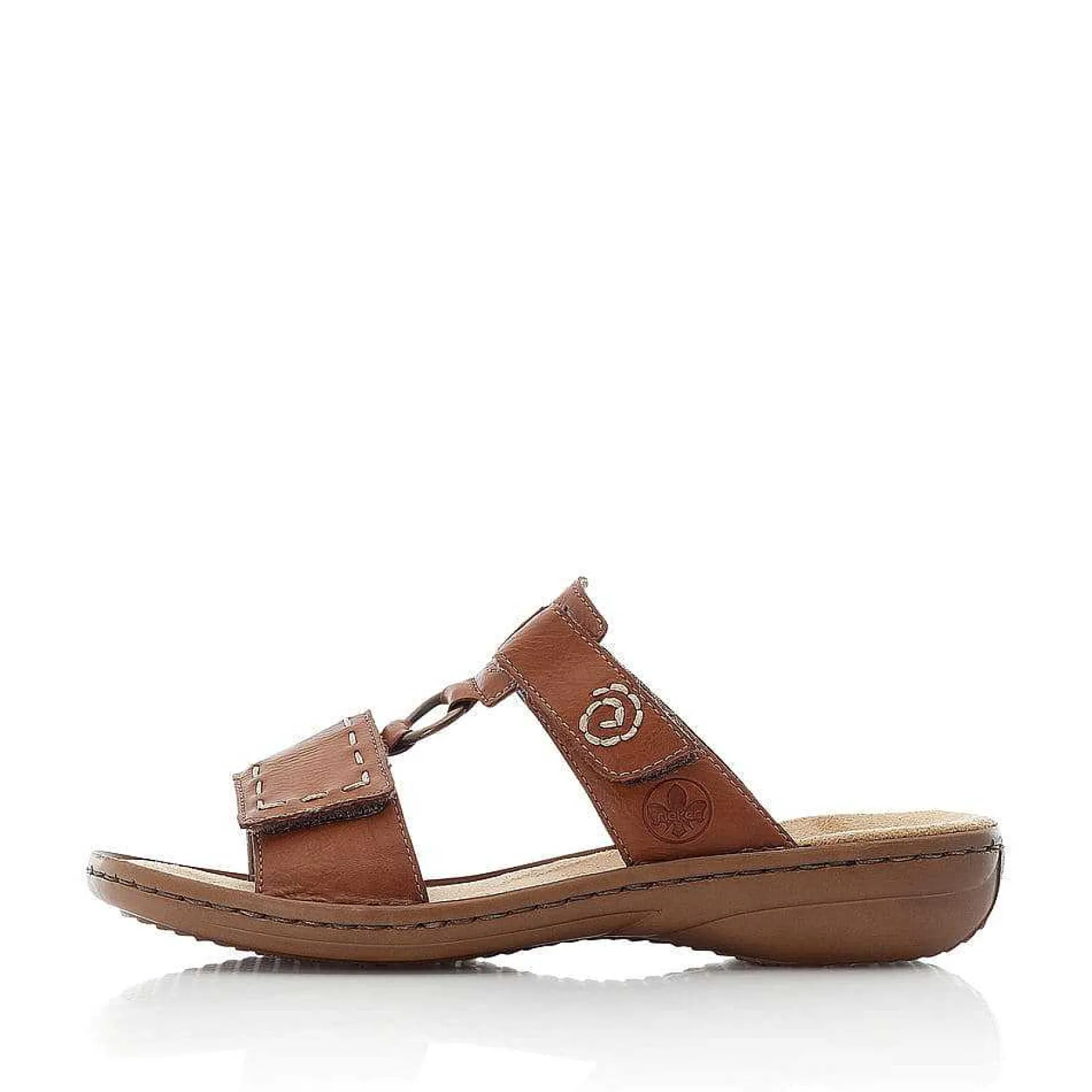 Rieker Women'S Mules Coffee Brown