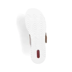 Rieker Women'S Mules Cream Beige