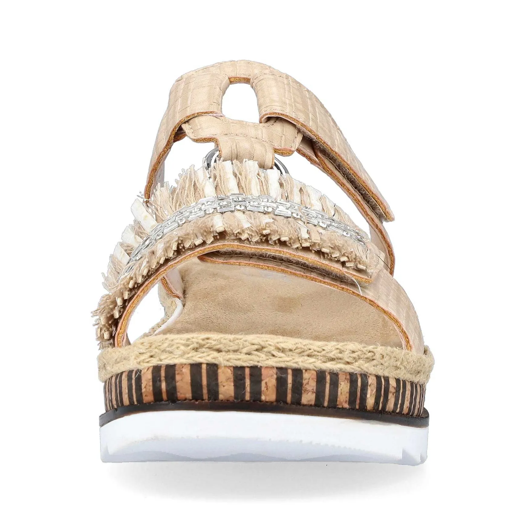 Rieker Women'S Mules Cream Beige