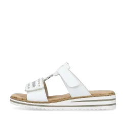 Rieker Women'S Mules Crystal White