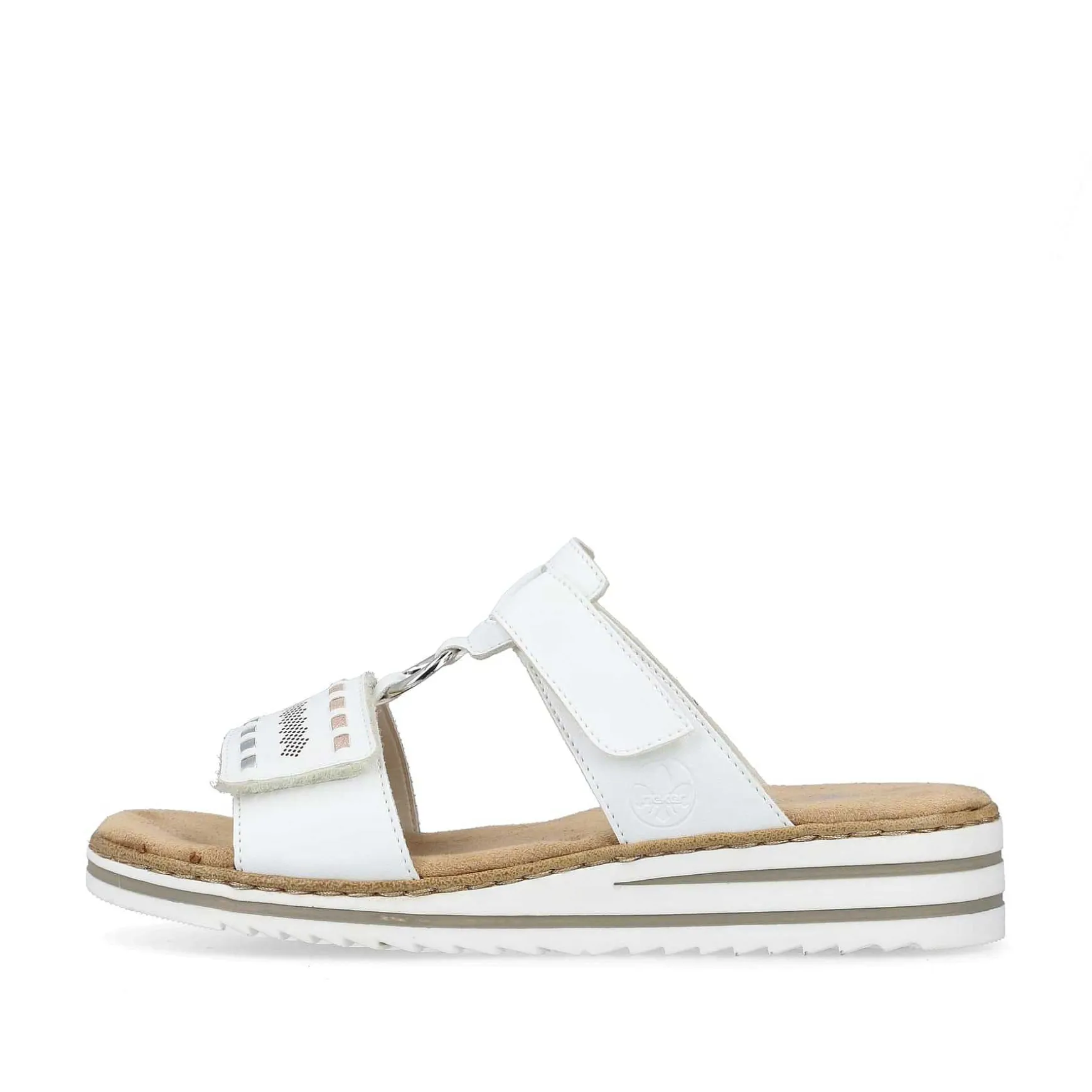 Rieker Women'S Mules Crystal White