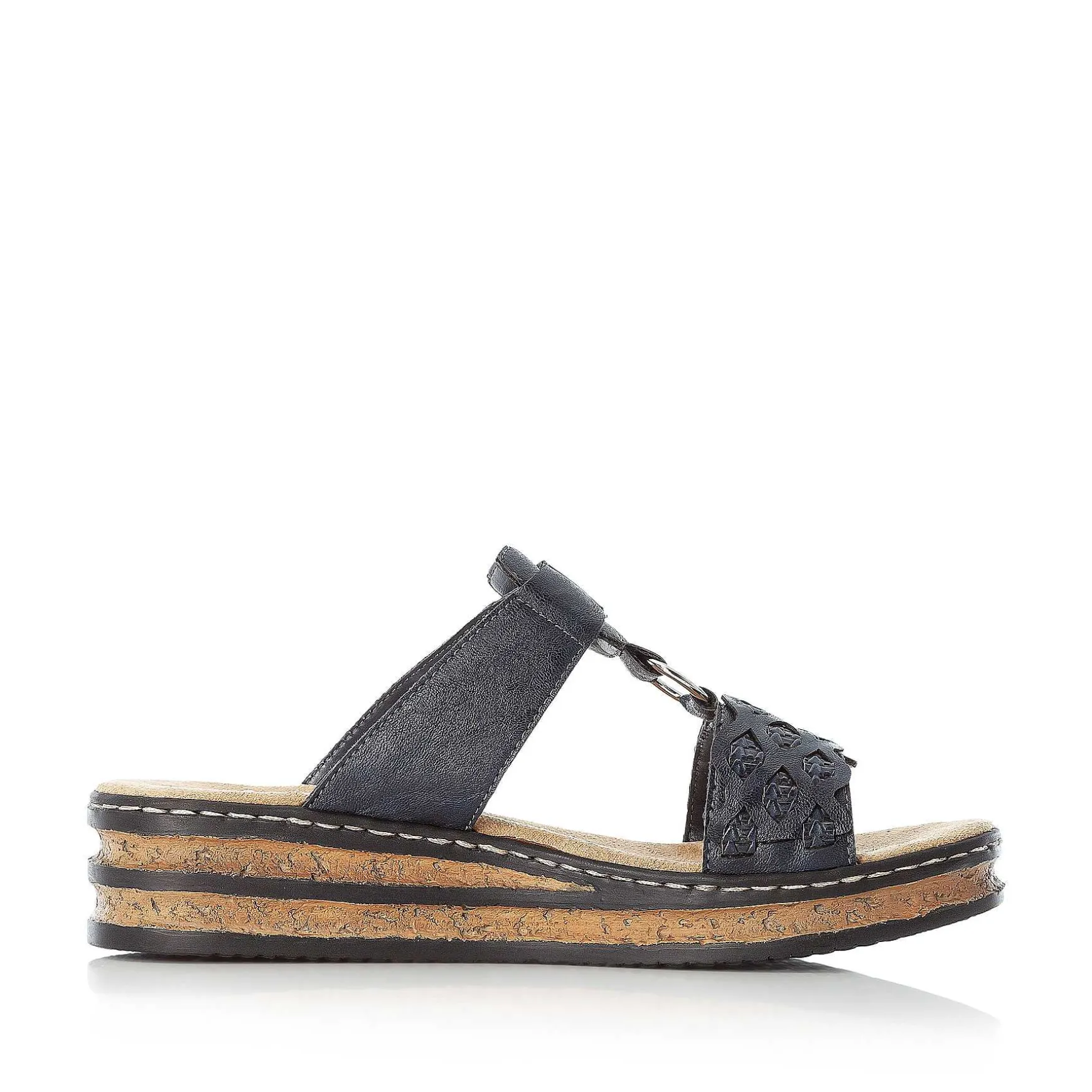 Rieker Women'S Mules Dark Blue