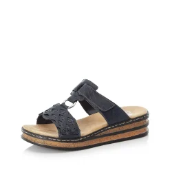 Rieker Women'S Mules Dark Blue