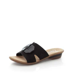 Rieker Women'S Mules Deep Black