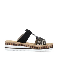 Rieker Women'S Mules Deep Black