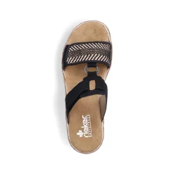 Rieker Women'S Mules Deep Black