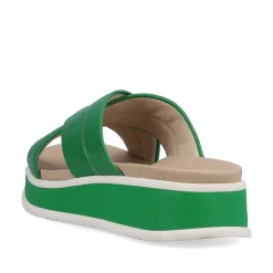 Rieker Women'S Mules Emerald Green