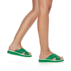 Rieker Women'S Mules Emerald Green